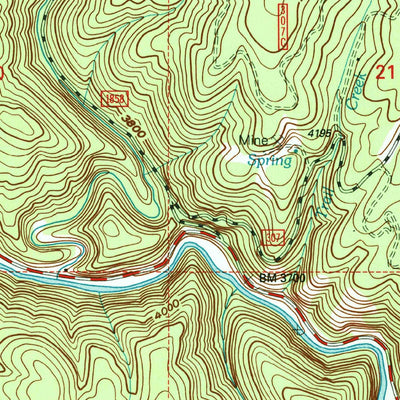 United States Geological Survey Center Star Mountain, ID (1995, 24000-Scale) digital map