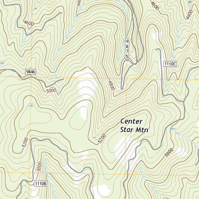 United States Geological Survey Center Star Mountain, ID (2020, 24000-Scale) digital map