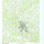 United States Geological Survey Center, TX (1984, 24000-Scale) digital map
