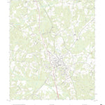 United States Geological Survey Center, TX (2022, 24000-Scale) digital map