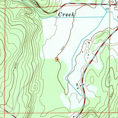 United States Geological Survey Center, WA (1953, 24000-Scale) digital map