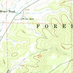 United States Geological Survey Centerfire Bog, NM (1965, 24000-Scale) digital map