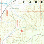 United States Geological Survey Centerfire Bog, NM (1999, 24000-Scale) digital map