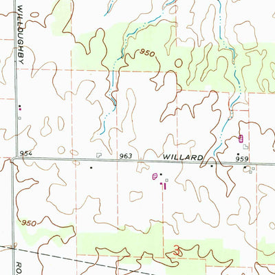 United States Geological Survey Centerton, OH (1960, 24000-Scale) digital map
