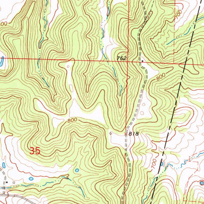 United States Geological Survey Centertown NW, MO (1969, 24000-Scale) digital map
