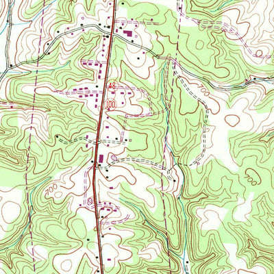 United States Geological Survey Centertown, TN (1952, 24000-Scale) digital map