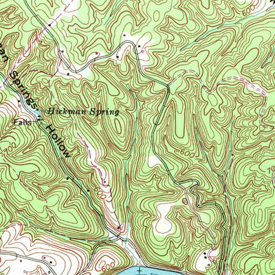 United States Geological Survey Centertown, TN (1952, 24000-Scale) digital map