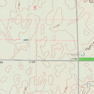 United States Geological Survey Centerview, KS (1972, 24000-Scale) digital map