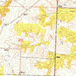 United States Geological Survey Centerview, MO (1954, 24000-Scale) digital map