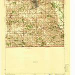 United States Geological Survey Centerville, IA-MO (1941, 62500-Scale) digital map