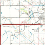United States Geological Survey Centerville, IA-MO (1981, 100000-Scale) digital map