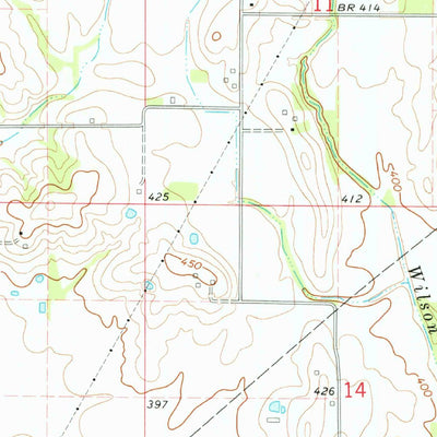 United States Geological Survey Centerville, IL (1974, 24000-Scale) digital map