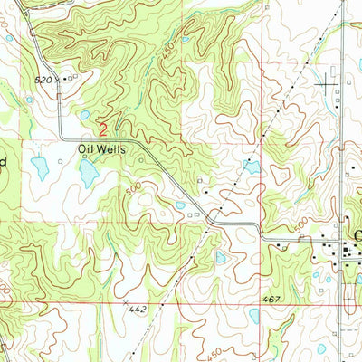 United States Geological Survey Centerville, IL (1974, 24000-Scale) digital map