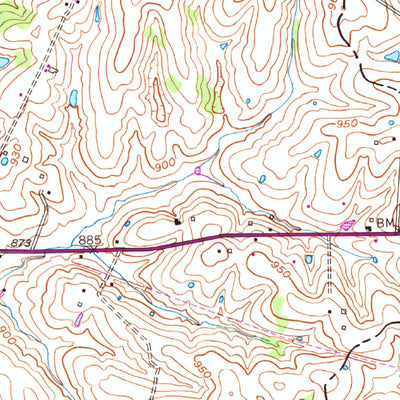 United States Geological Survey Centerville, KY (1954, 24000-Scale) digital map