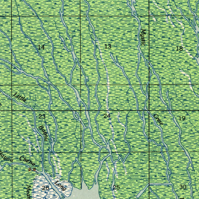 United States Geological Survey Centerville, LA (1948, 62500-Scale) digital map