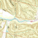 United States Geological Survey Centerville, MO (1968, 24000-Scale) digital map