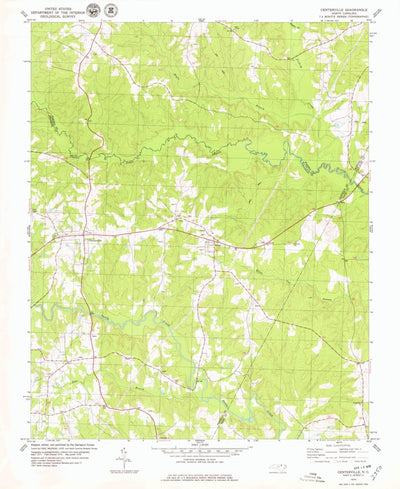 United States Geological Survey Centerville, NC (1978, 24000-Scale) digital map