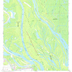 United States Geological Survey Centerville NW, LA (1970, 24000-Scale) digital map