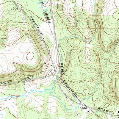 United States Geological Survey Centerville, PA (1967, 24000-Scale) digital map