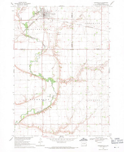 United States Geological Survey Centerville, SD (1968, 24000-Scale) digital map