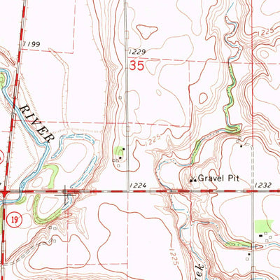 United States Geological Survey Centerville, SD (1968, 24000-Scale) digital map