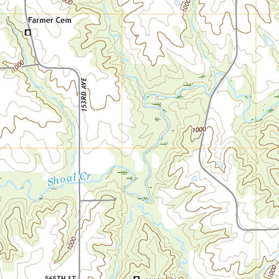 United States Geological Survey Centerville West, IA (2022, 24000-Scale) digital map