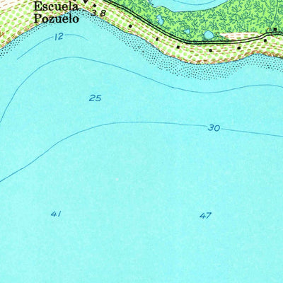 United States Geological Survey Central Aguirre, PR (1960, 20000-Scale) digital map
