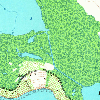 United States Geological Survey Central Aguirre, PR (1960, 20000-Scale) digital map
