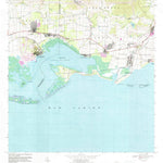 United States Geological Survey Central Aguirre, PR (1970, 20000-Scale) digital map