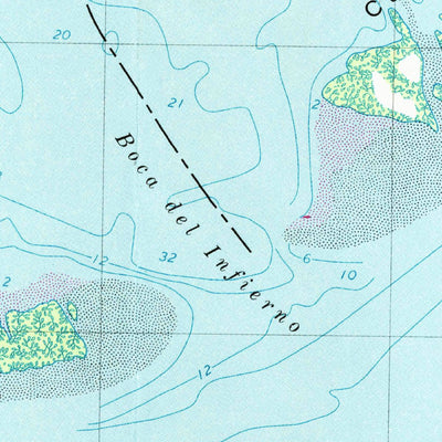 United States Geological Survey Central Aguirre, PR (1970, 20000-Scale) digital map
