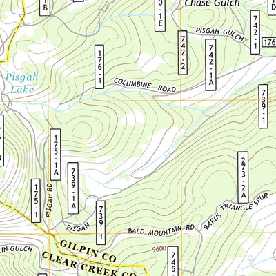 United States Geological Survey Central City, CO (2013, 24000-Scale) digital map