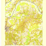 United States Geological Survey Central City East, KY (1953, 24000-Scale) digital map