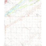 United States Geological Survey Central City East, NE (1962, 24000-Scale) digital map