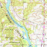 United States Geological Survey Central City, IA (1968, 24000-Scale) digital map
