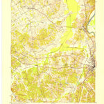 United States Geological Survey Central City West, KY (1953, 24000-Scale) digital map