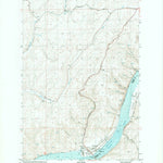 United States Geological Survey Central Ferry, WA (1981, 24000-Scale) digital map
