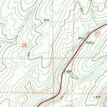 United States Geological Survey Central Ferry, WA (1981, 24000-Scale) digital map