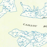 United States Geological Survey Central Isles Dernieres, LA (1950, 31680-Scale) digital map