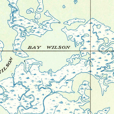 United States Geological Survey Central Isles Dernieres, LA (1950, 31680-Scale) digital map