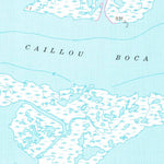 United States Geological Survey Central Isles Dernieres, LA (1953, 24000-Scale) digital map