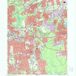 United States Geological Survey Central Islip, NY (1967, 24000-Scale) digital map