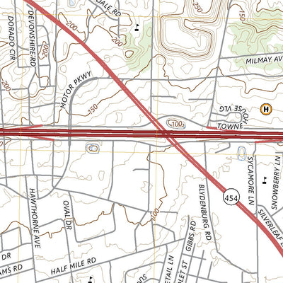 United States Geological Survey Central Islip, NY (2023, 24000-Scale) digital map