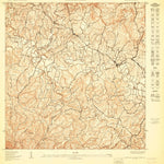 United States Geological Survey Central La Plata NE, PR (1950, 10000-Scale) digital map