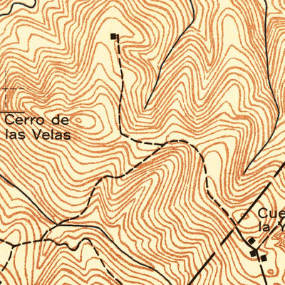 United States Geological Survey Central La Plata NE, PR (1950, 10000-Scale) digital map