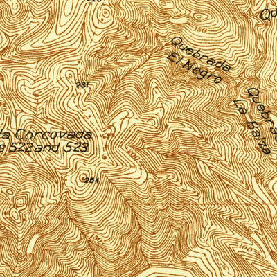 United States Geological Survey Central La Plata, PR (1938, 20000-Scale) digital map
