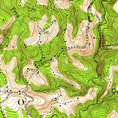 United States Geological Survey Central La Plata, PR (1955, 20000-Scale) digital map