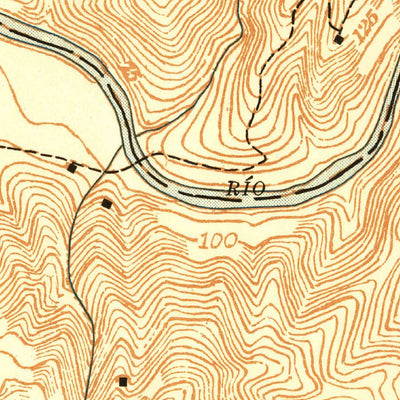 United States Geological Survey Central La Plata SE, PR (1950, 10000-Scale) digital map