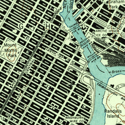 United States Geological Survey Central Park, NY-NJ (1947, 24000-Scale) digital map