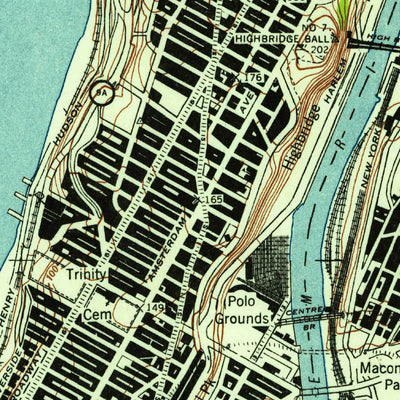 United States Geological Survey Central Park, NY-NJ (1947, 24000-Scale) digital map