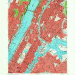 United States Geological Survey Central Park, NY-NJ (1956, 24000-Scale) digital map